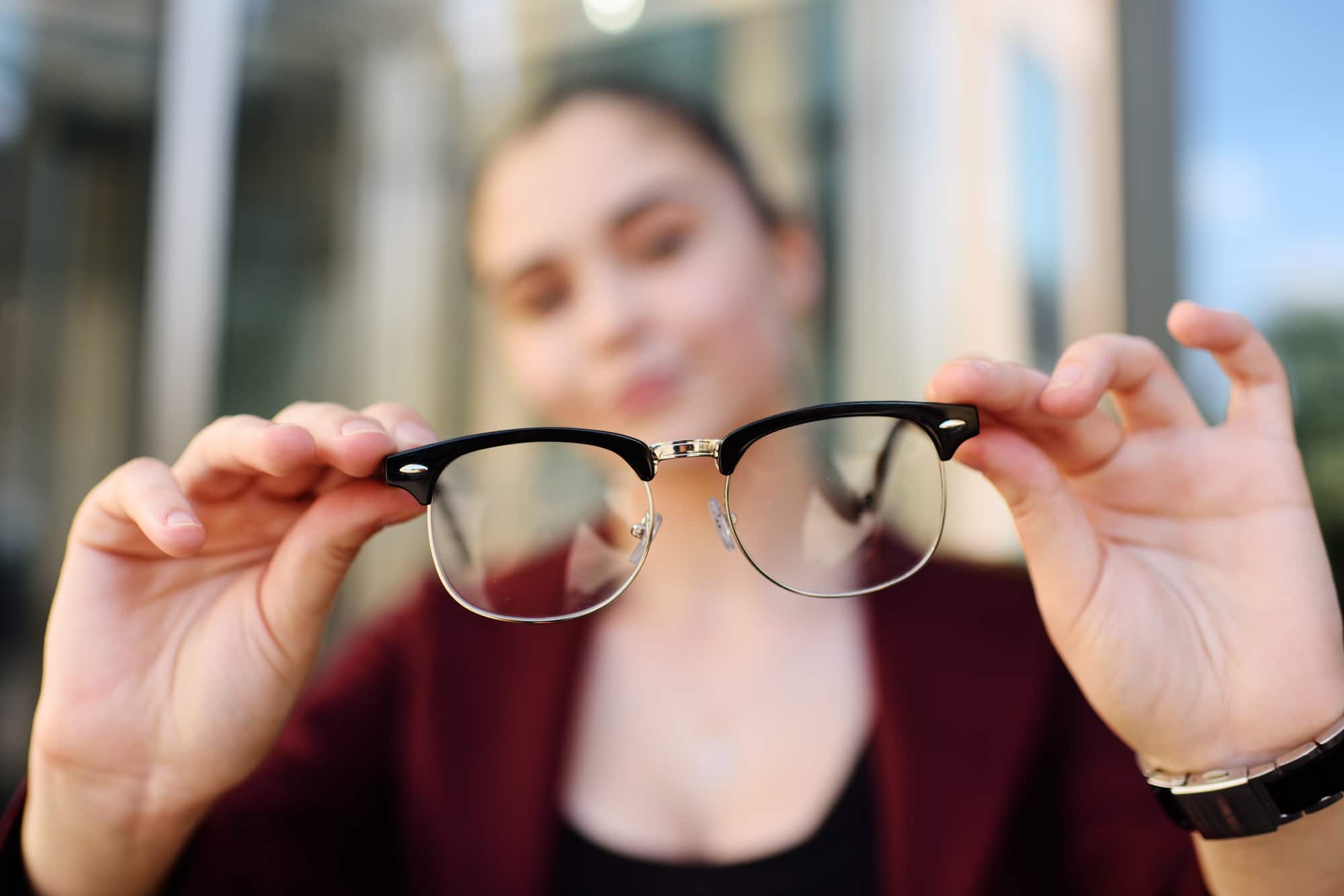 Step-by-step instructions for Choose Eyeglasses