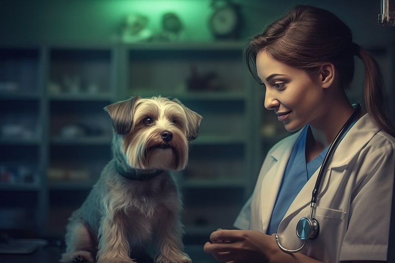 Pet's First Visit To An Animal Hospital